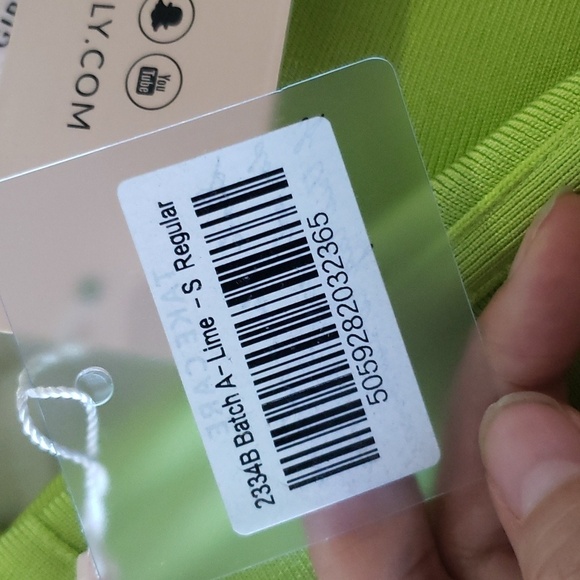 Oh polly batch a lime small regular high waisted flare pants NWT - Picture 5 of 14